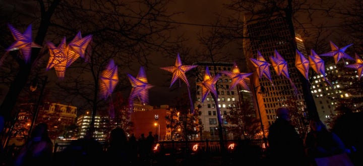 Gold Stars in the Star Field. Photo by Mary Doo.